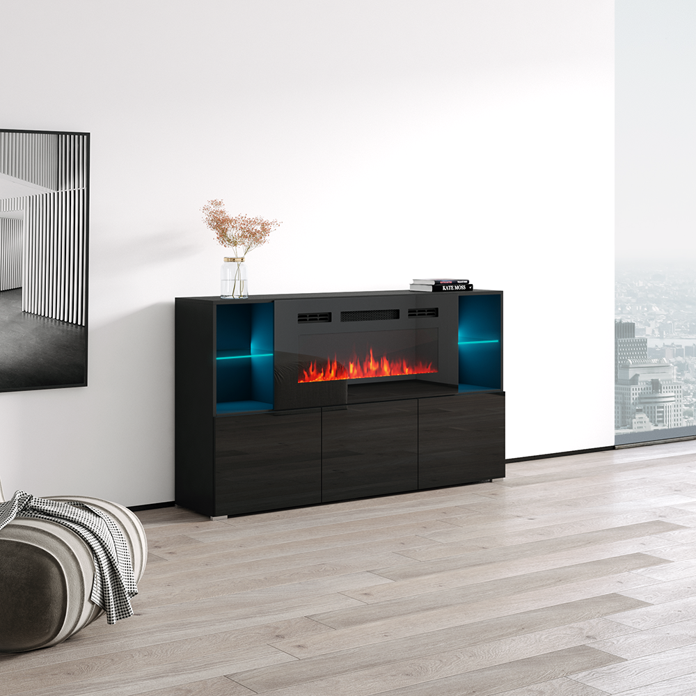 Komi 03 Fireplace Sideboard - Meble Furniture
