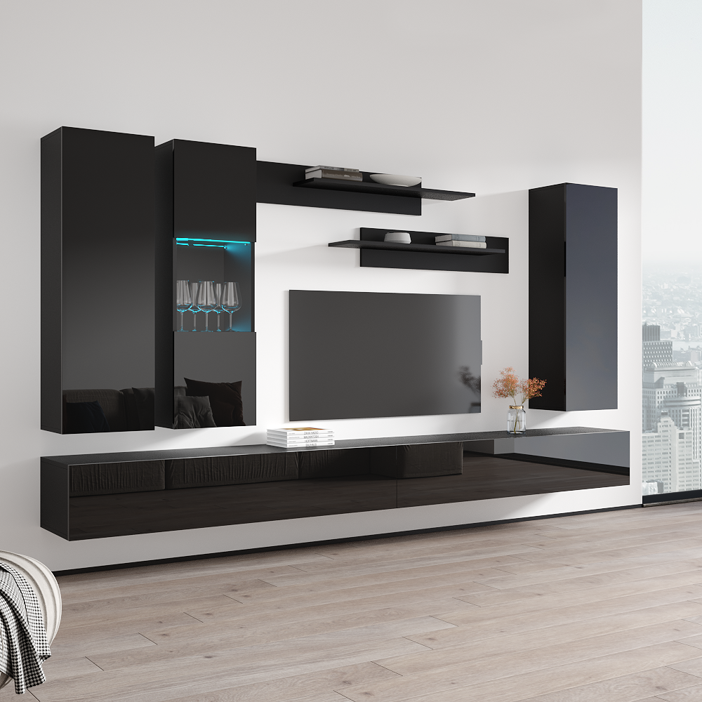 Fly E 30TV Floating Entertainment Center - Meble Furniture