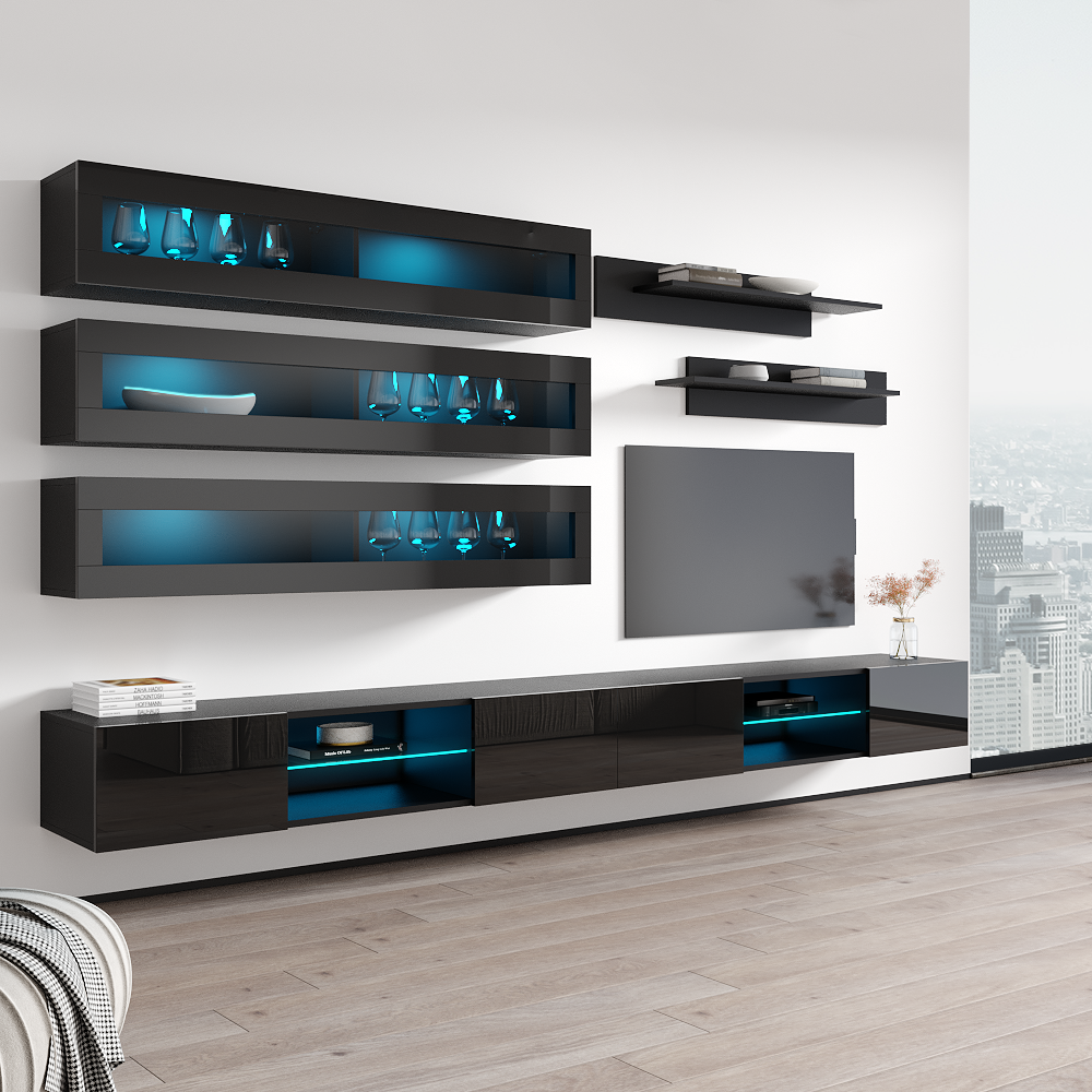 Fly J 33TV Floating Entertainment Center - Meble Furniture