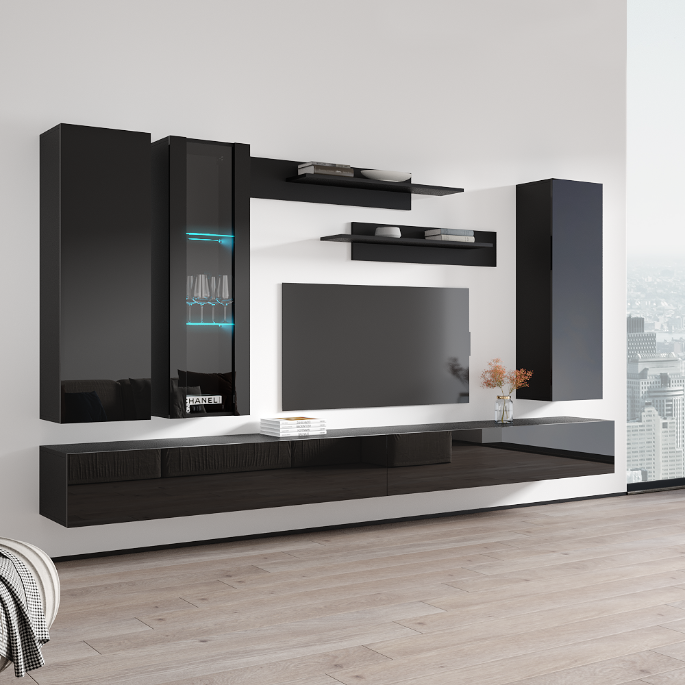 Fly E 30TV Floating Entertainment Center - Meble Furniture