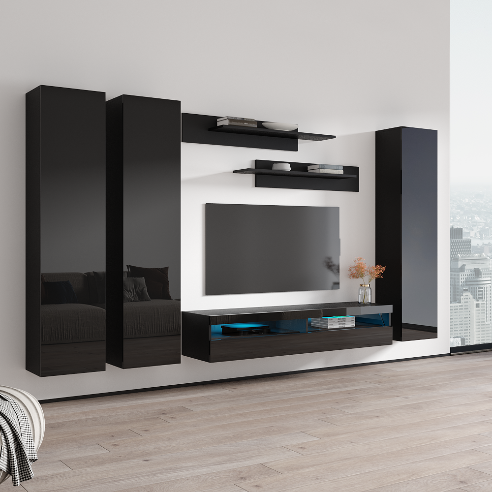 Fly C 35TV Floating Entertainment Center - Meble Furniture
