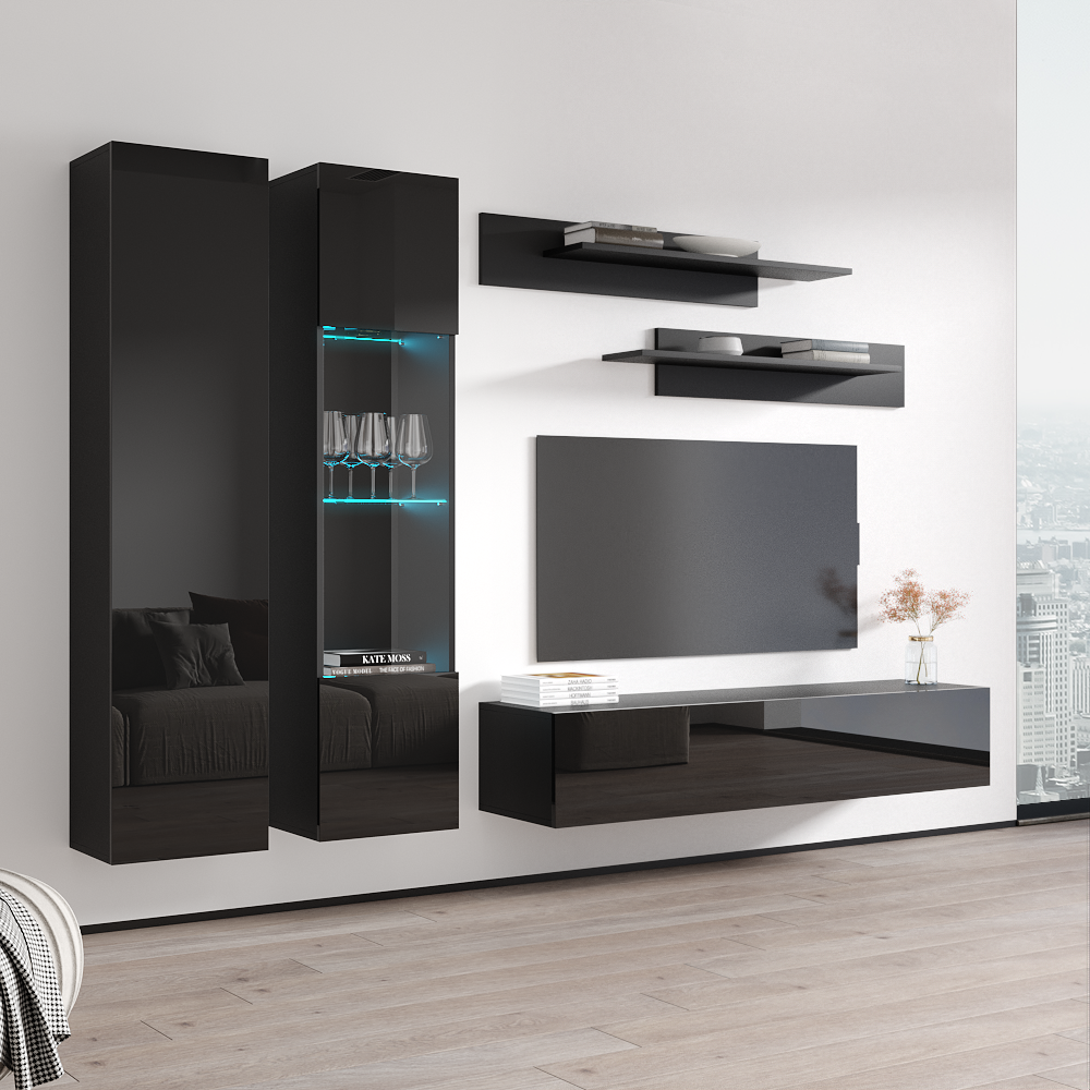 Fly A 30TV Floating Entertainment Center - Meble Furniture