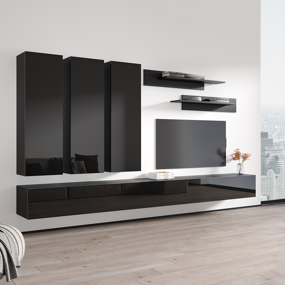 Fly E 30TV Floating Entertainment Center - Meble Furniture
