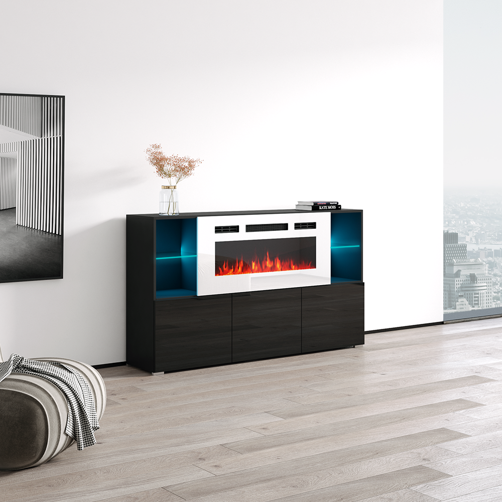 Komi WH03 Fireplace Sideboard - Meble Furniture