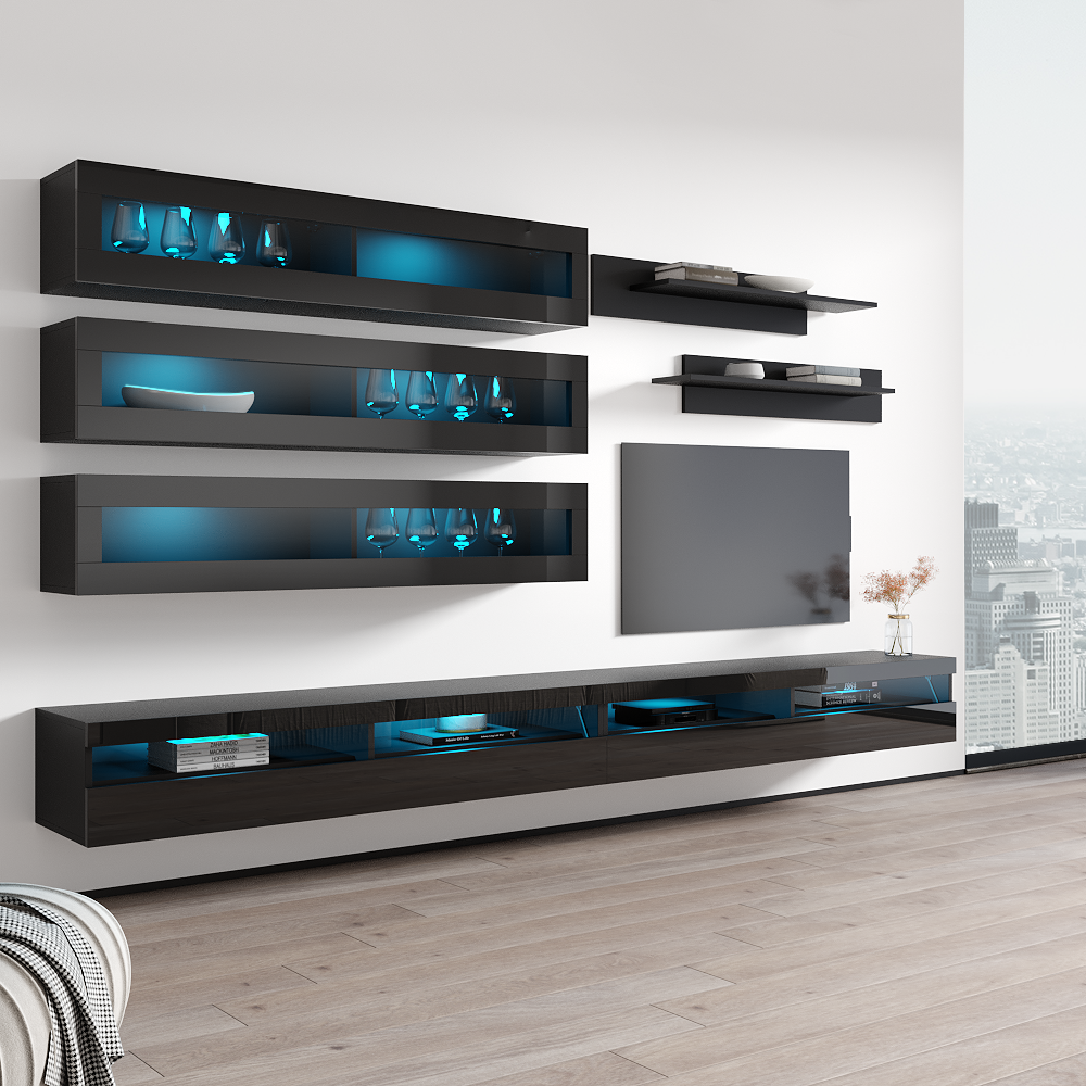 Fly J 35TV Floating Entertainment Center - Meble Furniture