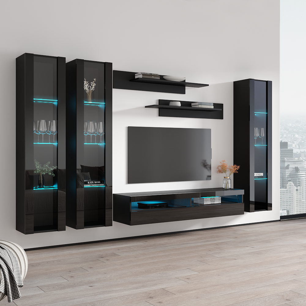 Fly C 35TV Floating Entertainment Center - Meble Furniture