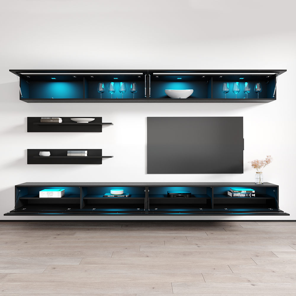 Fly I 35TV Floating Entertainment Center - Meble Furniture