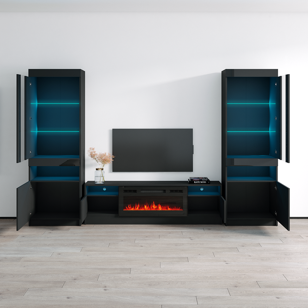 Duke BL-EF Entertainment Center - Meble Furniture