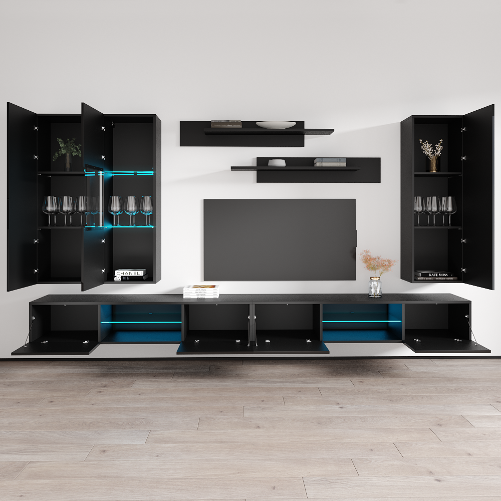 Fly E 33TV Floating Entertainment Center - Meble Furniture