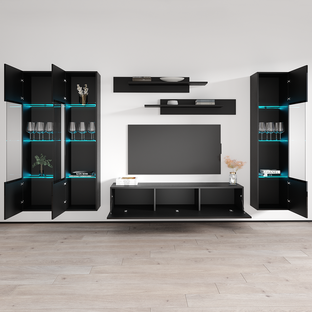 Fly C 30TV Floating Entertainment Center - Meble Furniture