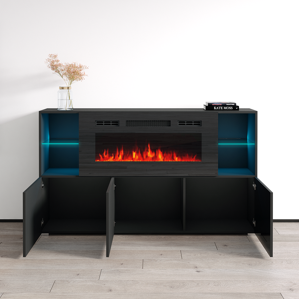 Komi 03 Fireplace Sideboard - Meble Furniture