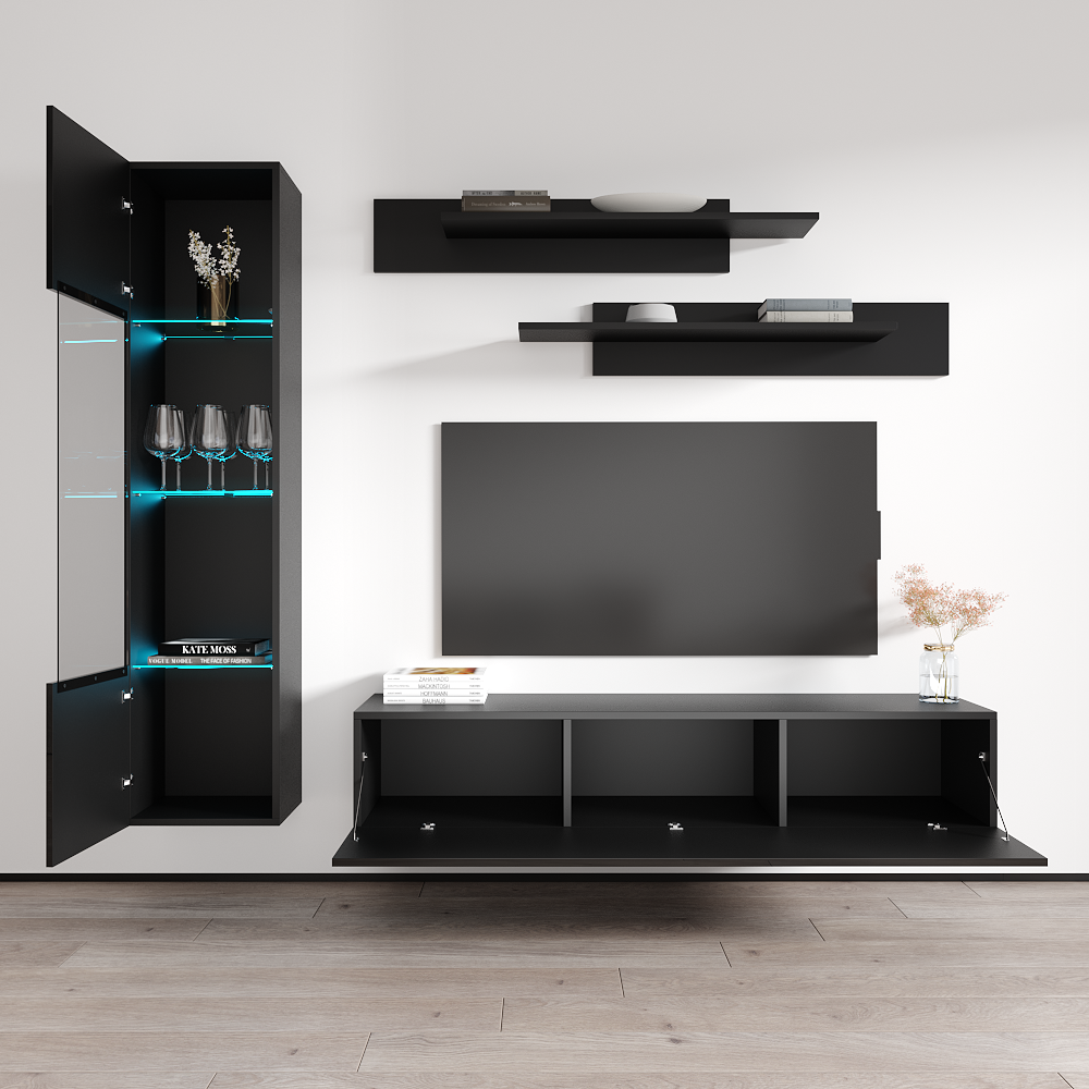 Fly G 30TV Floating Entertainment Center - Meble Furniture