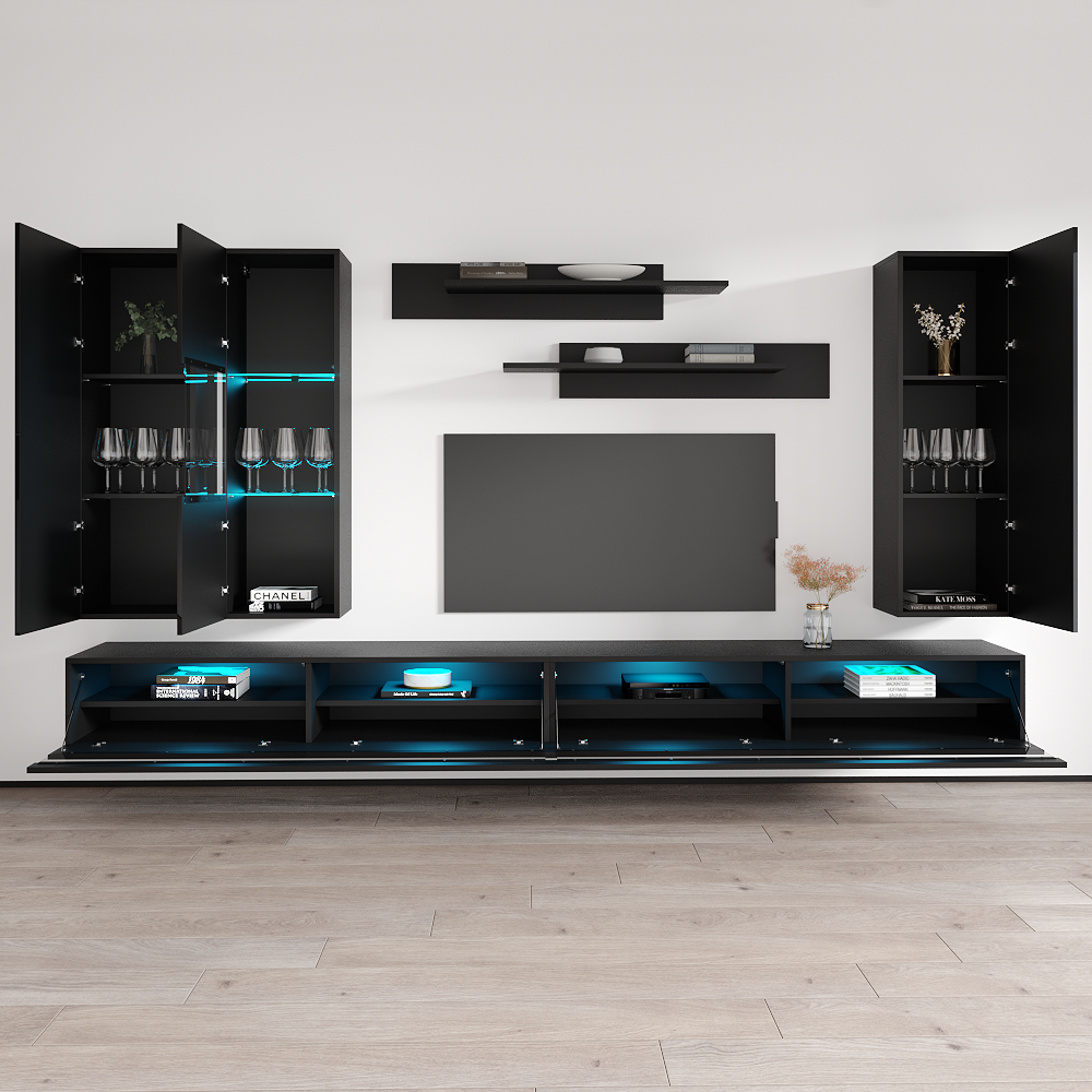 Fly E 35TV Floating Entertainment Center - Meble Furniture
