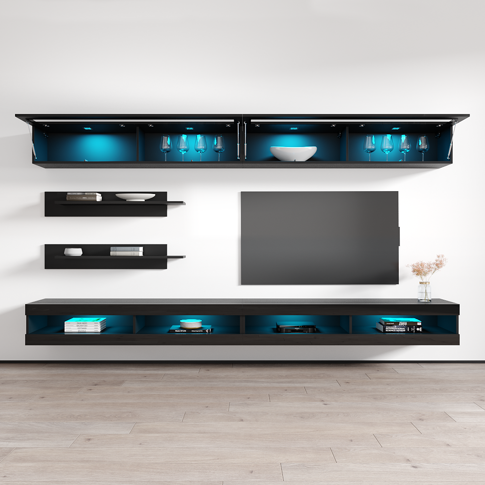 Fly I 34TV Floating Entertainment Center - Meble Furniture