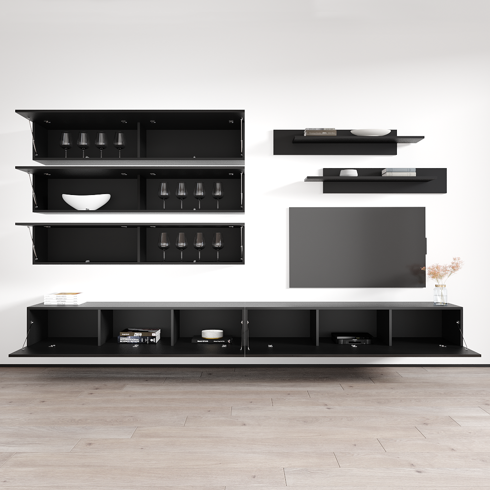 Fly J 30TV Floating Entertainment Center - Meble Furniture