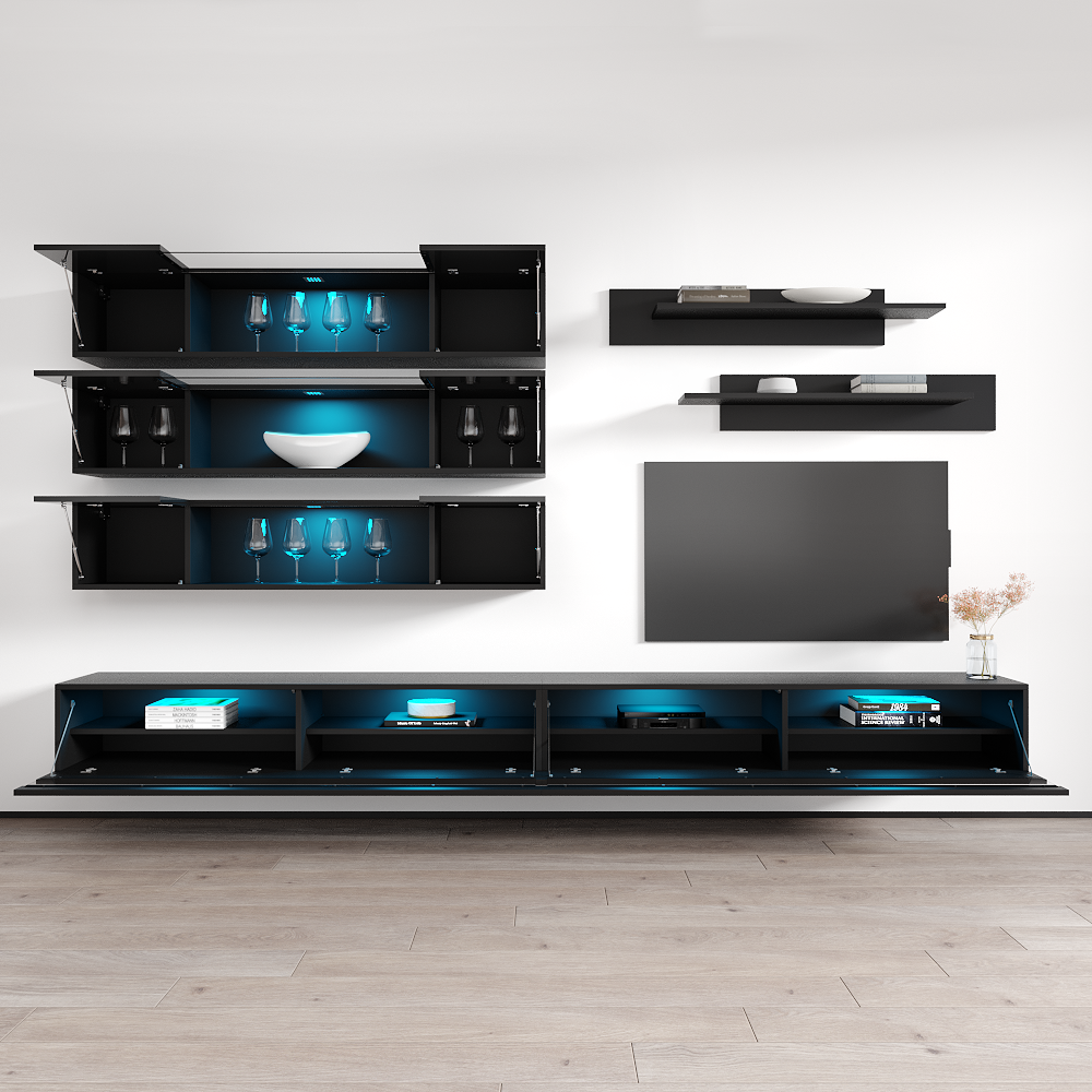 Fly J 35TV Floating Entertainment Center - Meble Furniture