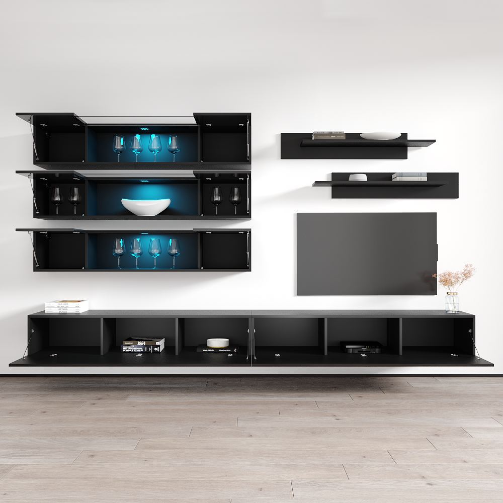 Fly J 30TV Floating Entertainment Center - Meble Furniture
