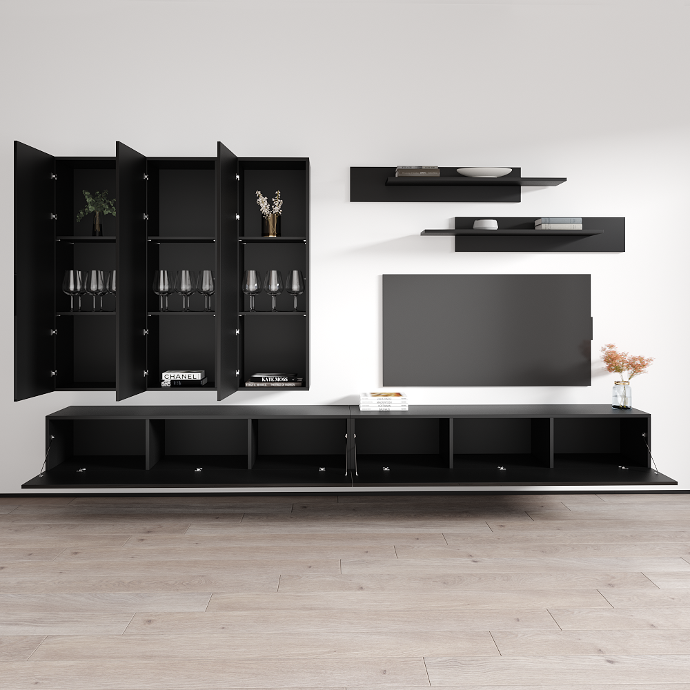 Fly E 30TV Floating Entertainment Center - Meble Furniture