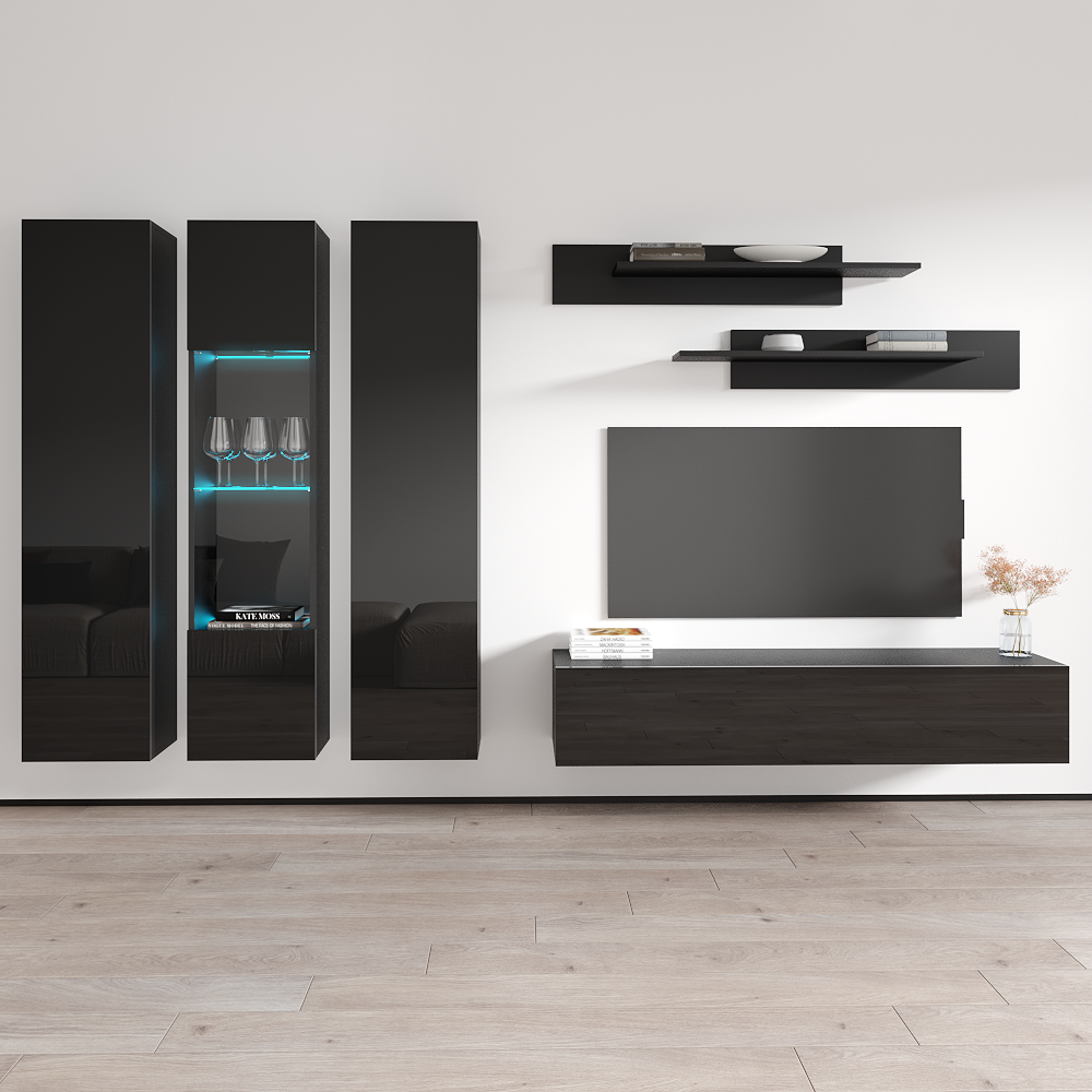 Fly C 30TV Floating Entertainment Center - Meble Furniture