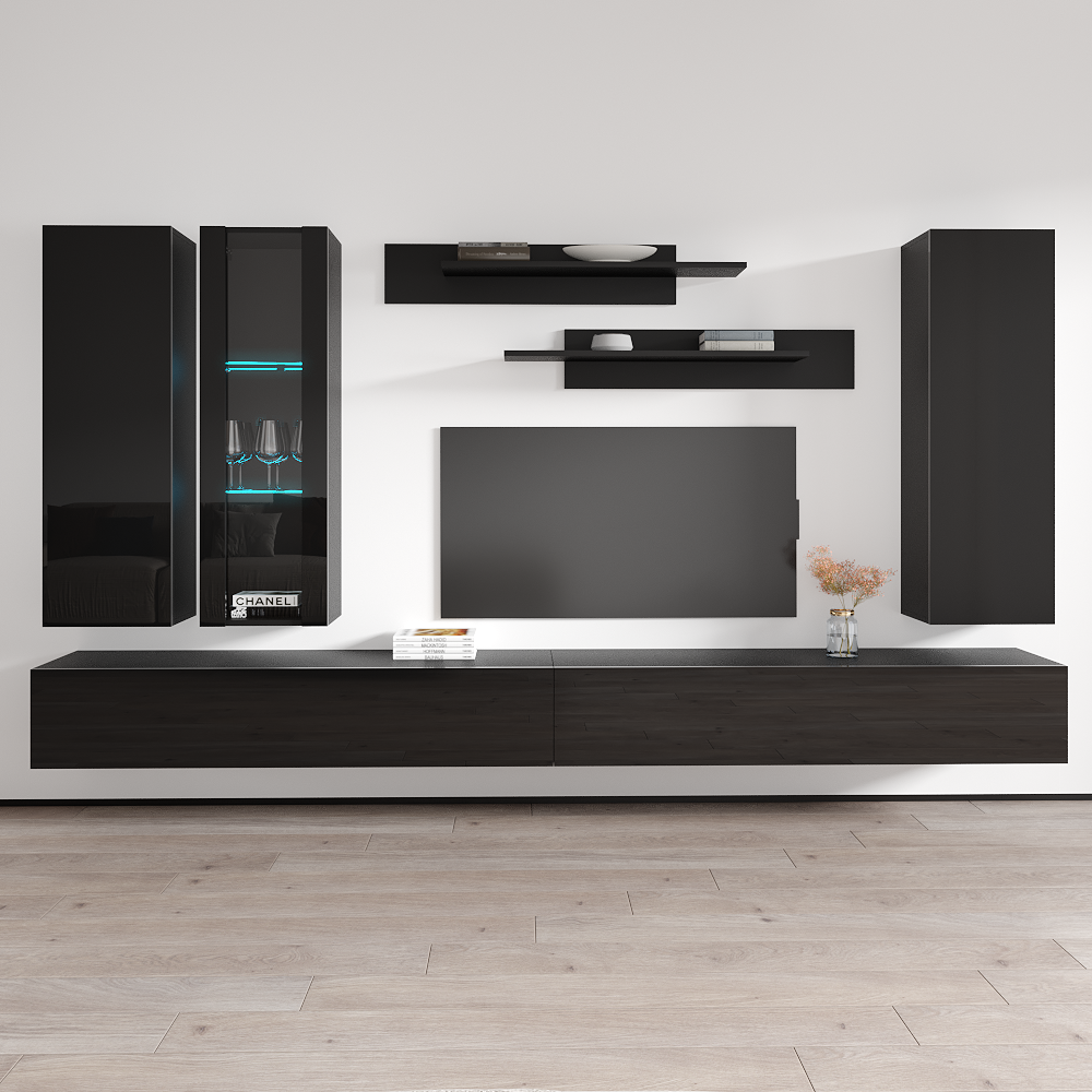 Fly E 30TV Floating Entertainment Center - Meble Furniture