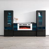 Komi WH03 Fireplace Entertainment Center - Meble Furniture