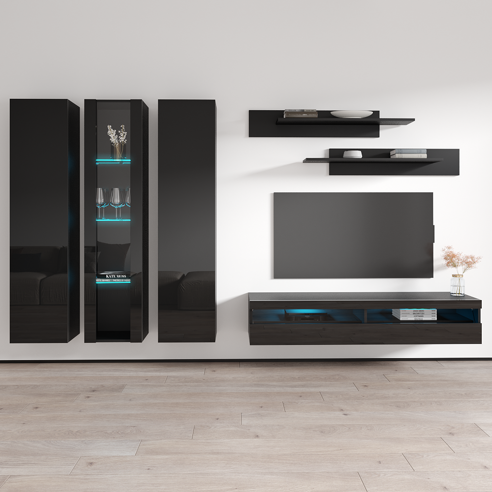 Fly C 35TV Floating Entertainment Center - Meble Furniture