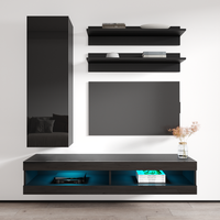 Fly H 34TV Floating Entertainment Center - Meble Furniture