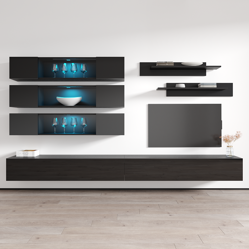 Fly J 30TV Floating Entertainment Center - Meble Furniture