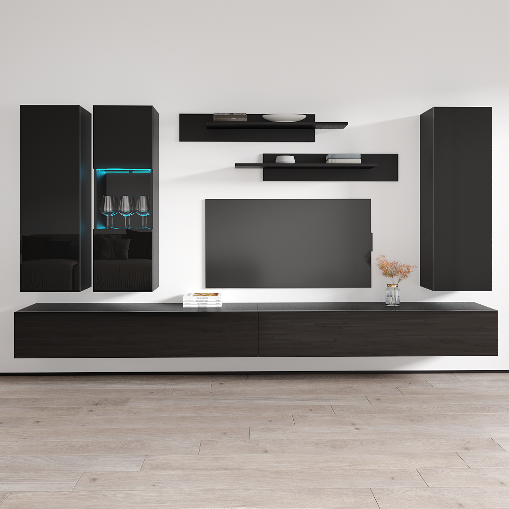 Fly E 30TV Floating Entertainment Center - Meble Furniture