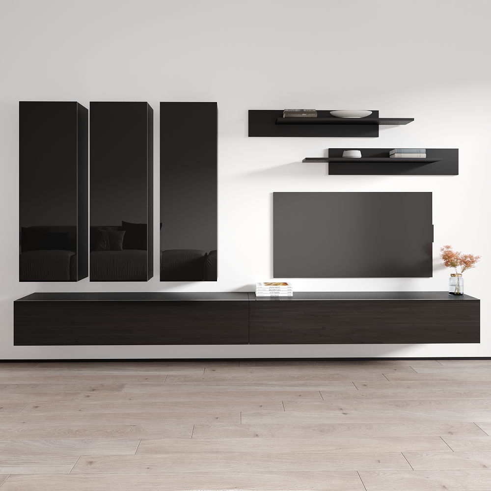 Fly E 30TV Floating Entertainment Center - Meble Furniture