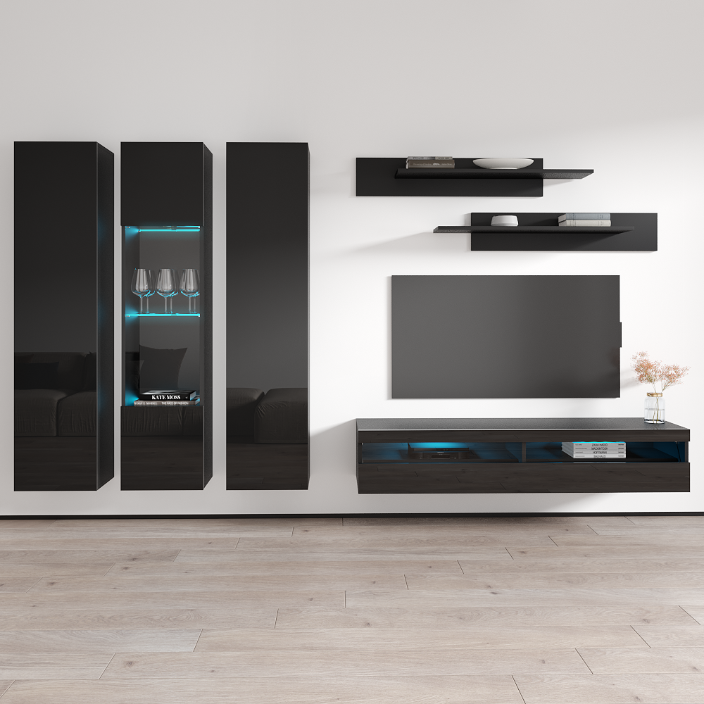 Fly C 35TV Floating Entertainment Center - Meble Furniture