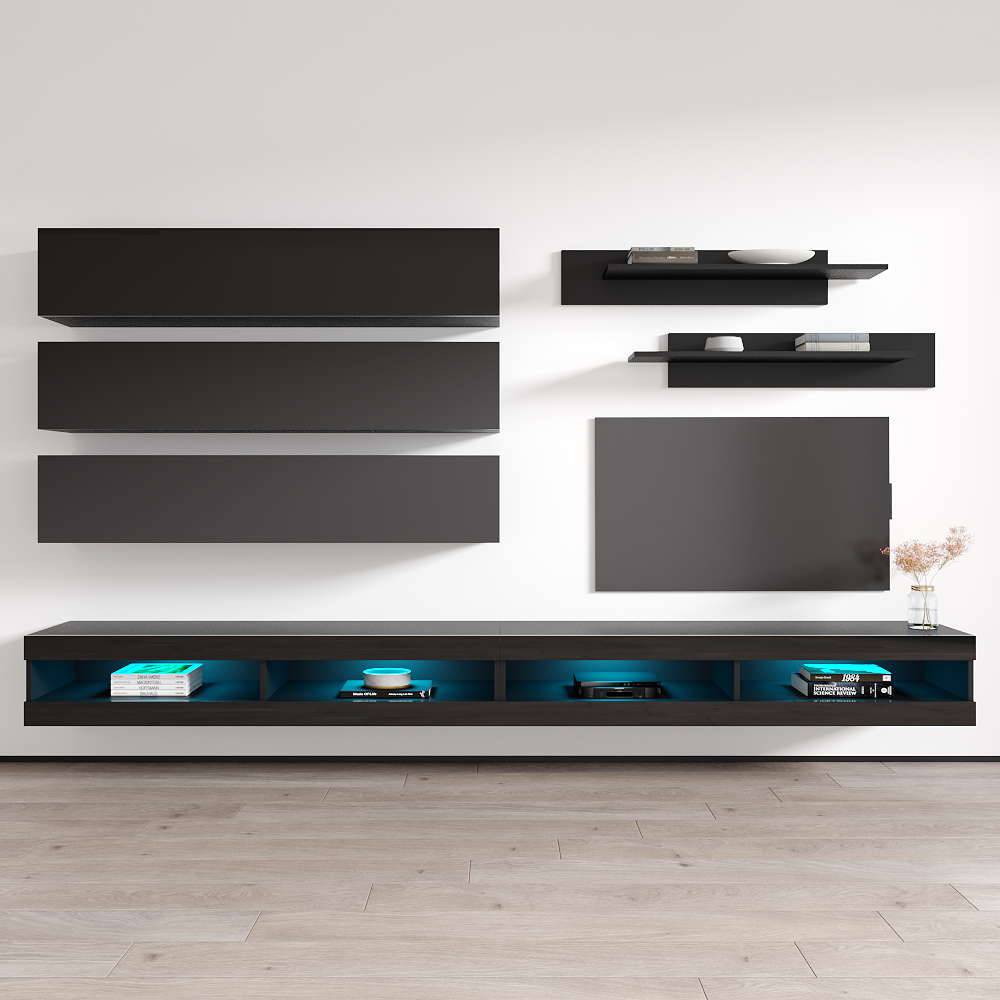 Fly J 34TV Floating Entertainment Center - Meble Furniture