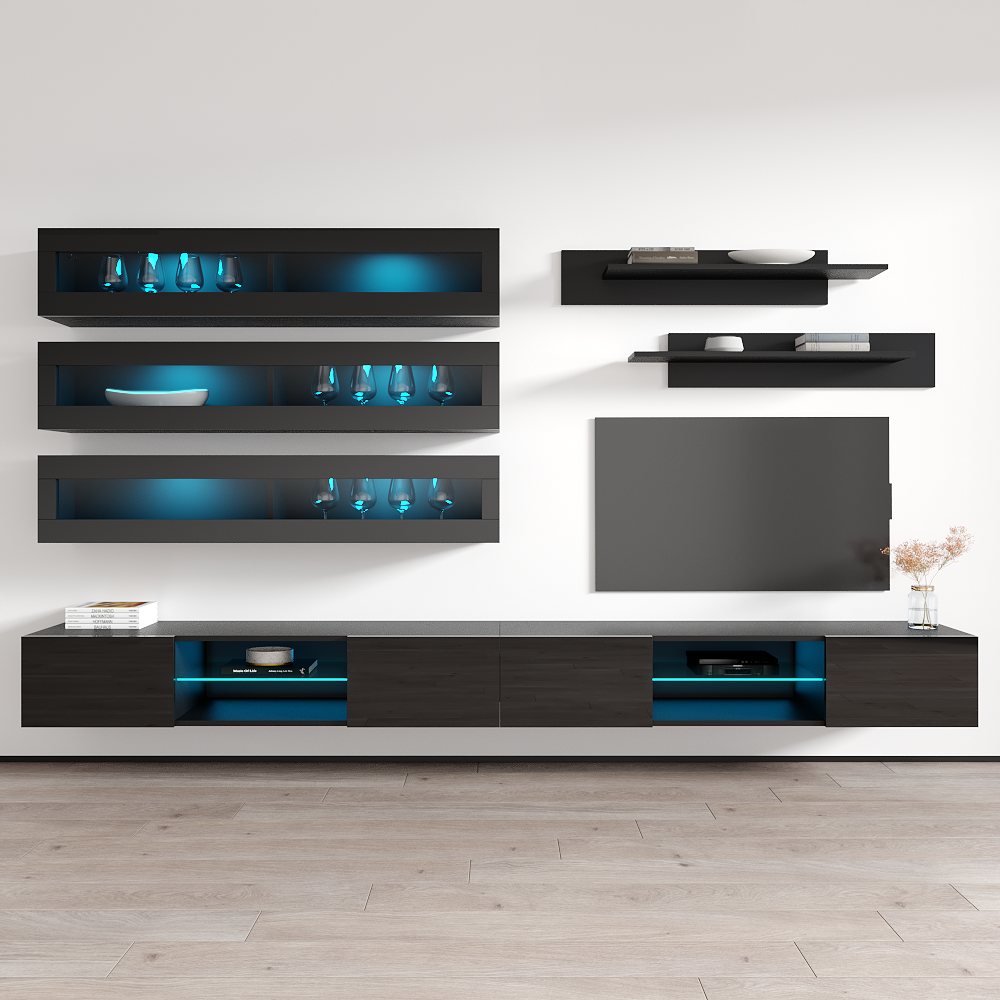 Fly J 33TV Floating Entertainment Center - Meble Furniture