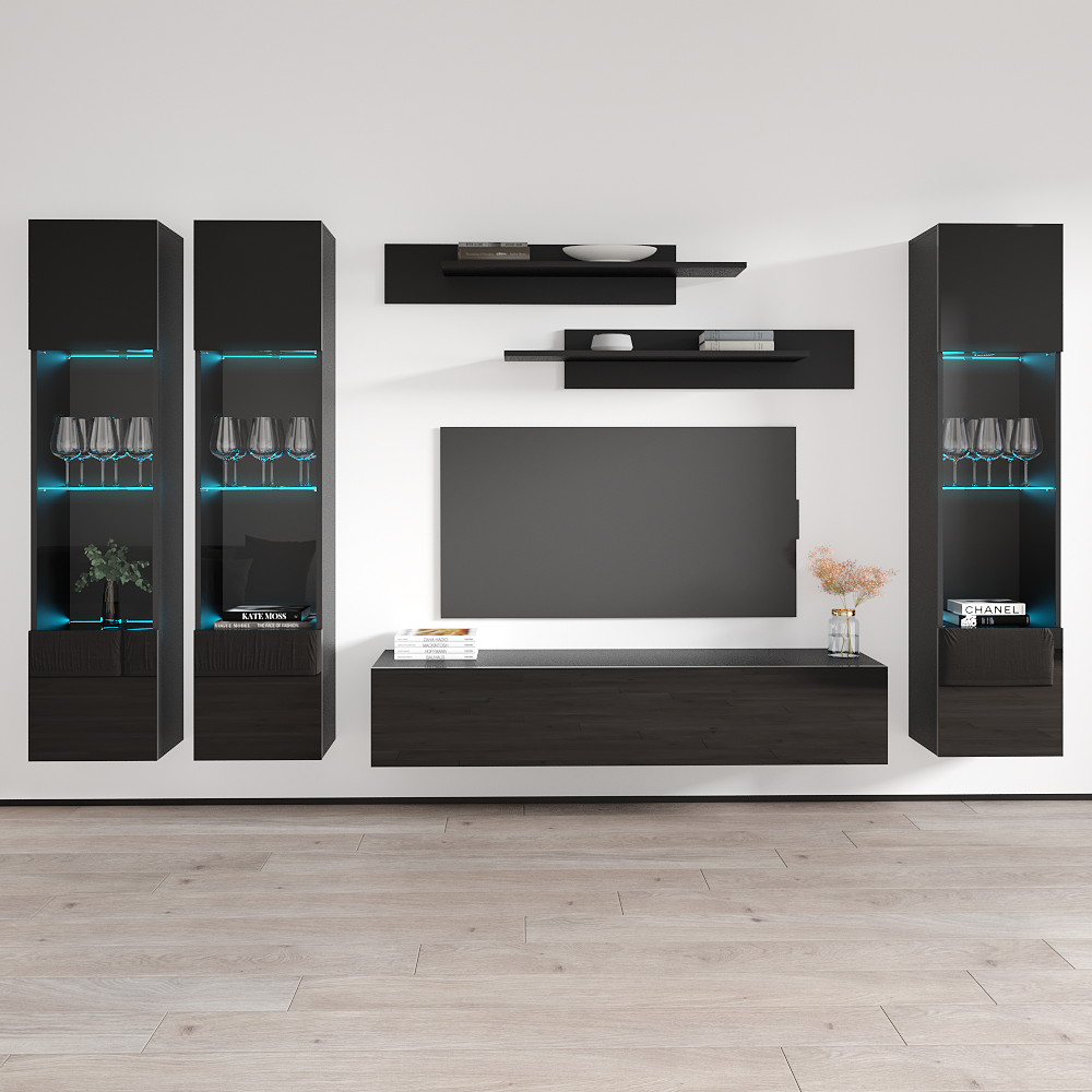 Fly C 30TV Floating Entertainment Center - Meble Furniture