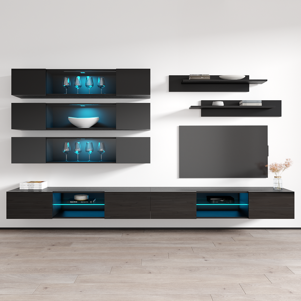 Fly J 33TV Floating Entertainment Center - Meble Furniture