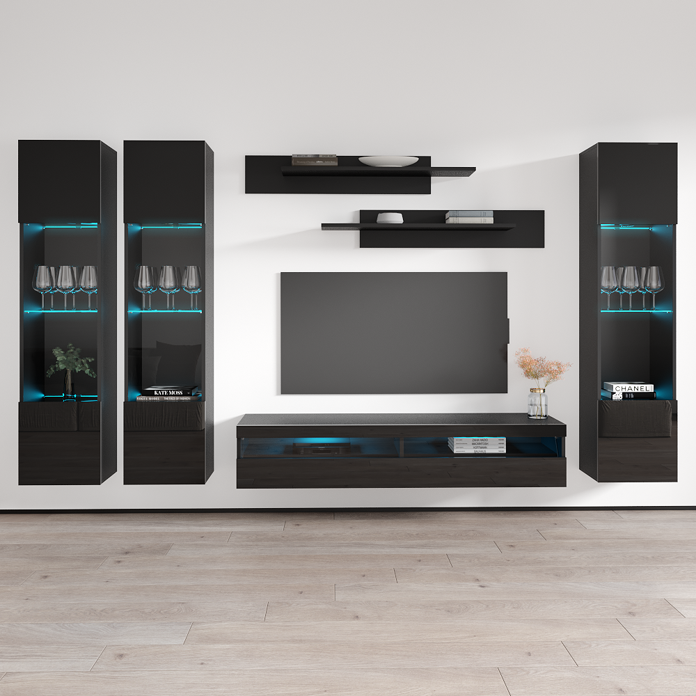 Fly C 35TV Floating Entertainment Center - Meble Furniture