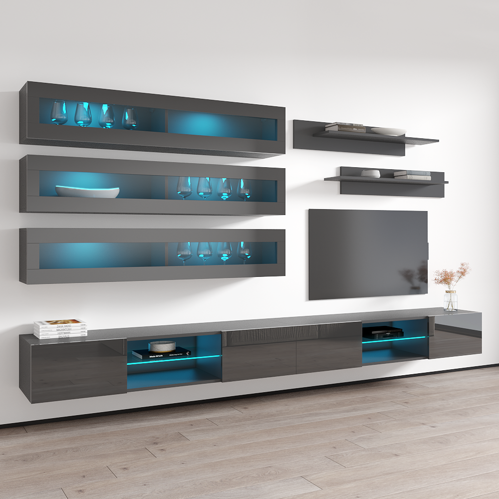 Fly J 33TV Floating Entertainment Center - Meble Furniture