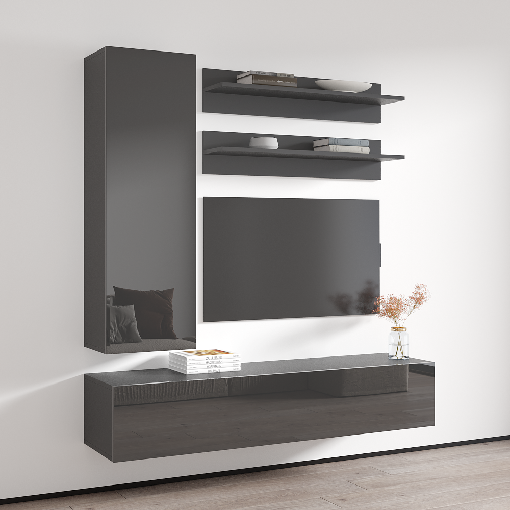 Fly H 30TV Floating Entertainment Center - Meble Furniture