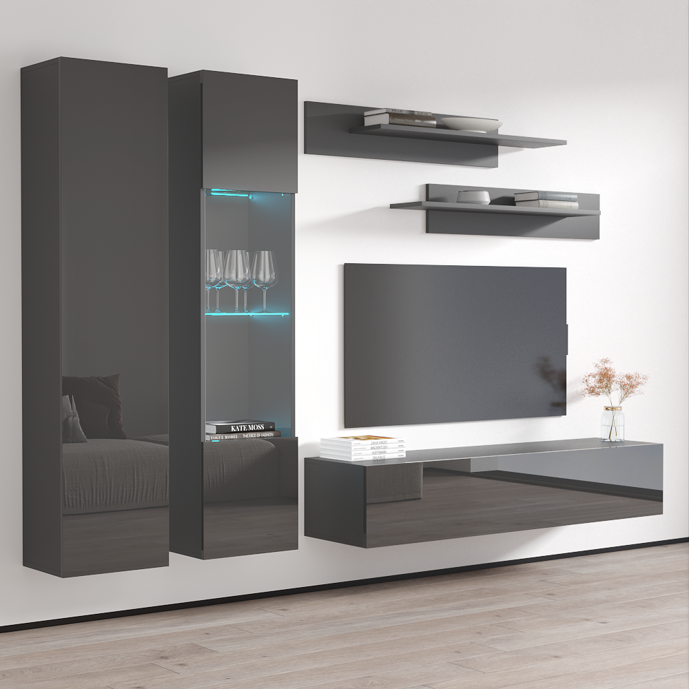 Fly A 30TV Floating Entertainment Center - Meble Furniture