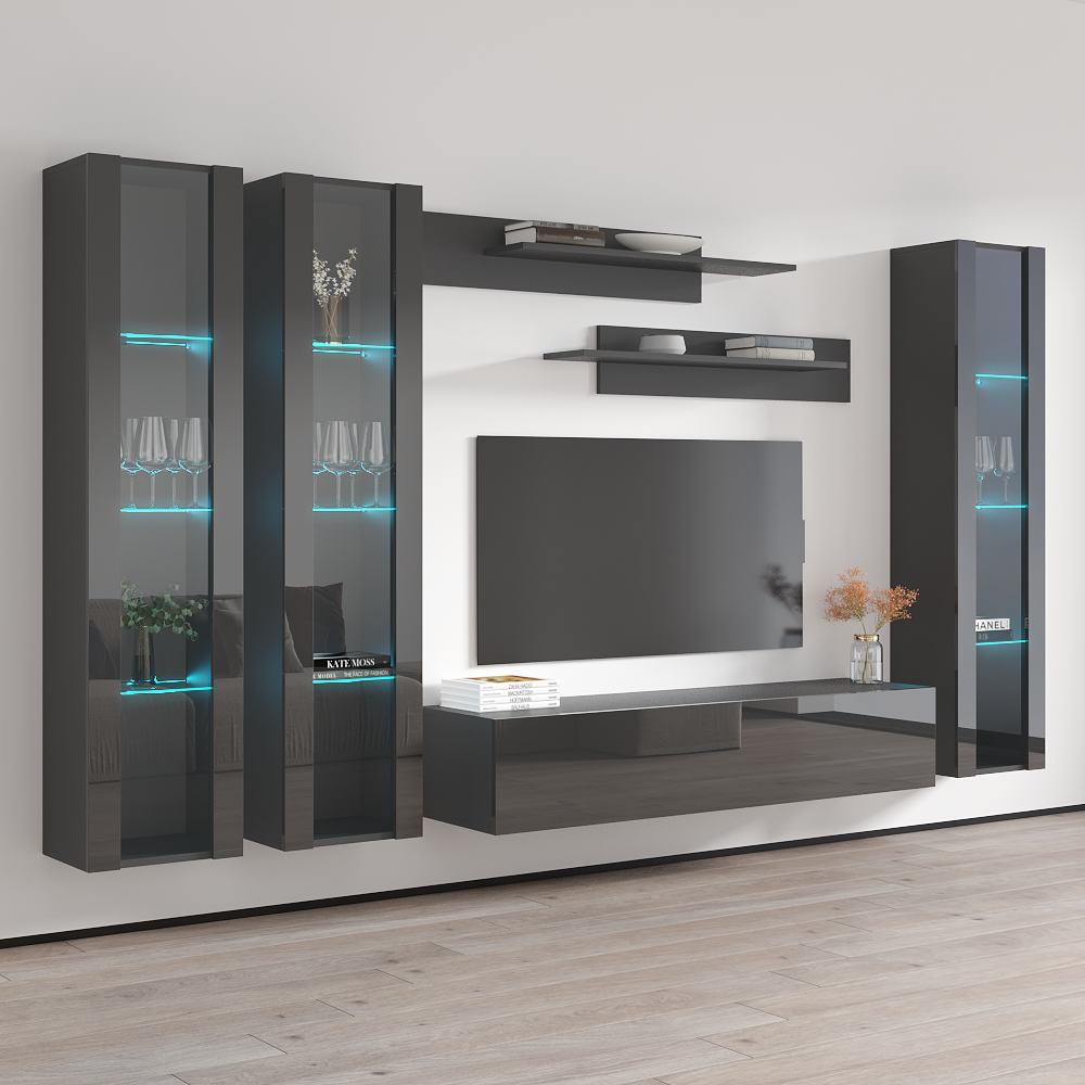 Fly C 30TV Floating Entertainment Center - Meble Furniture