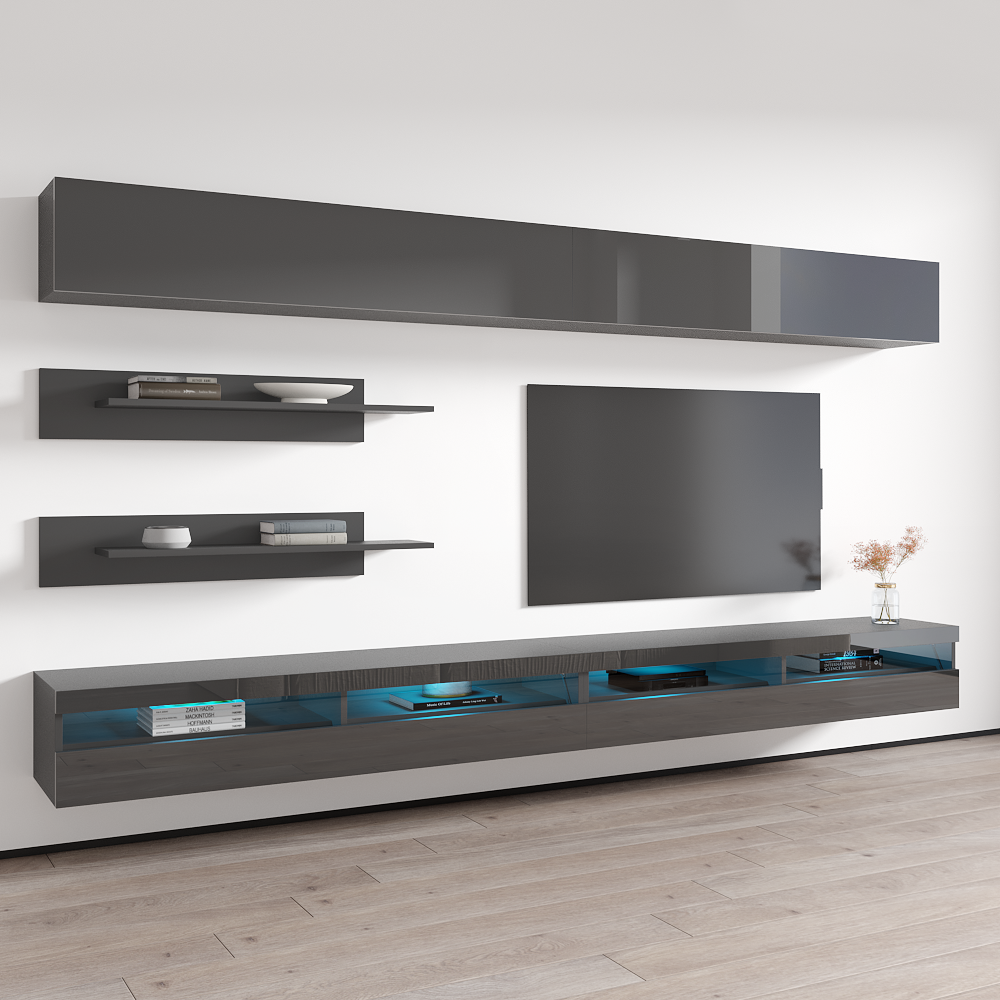Fly I 35TV Floating Entertainment Center - Meble Furniture