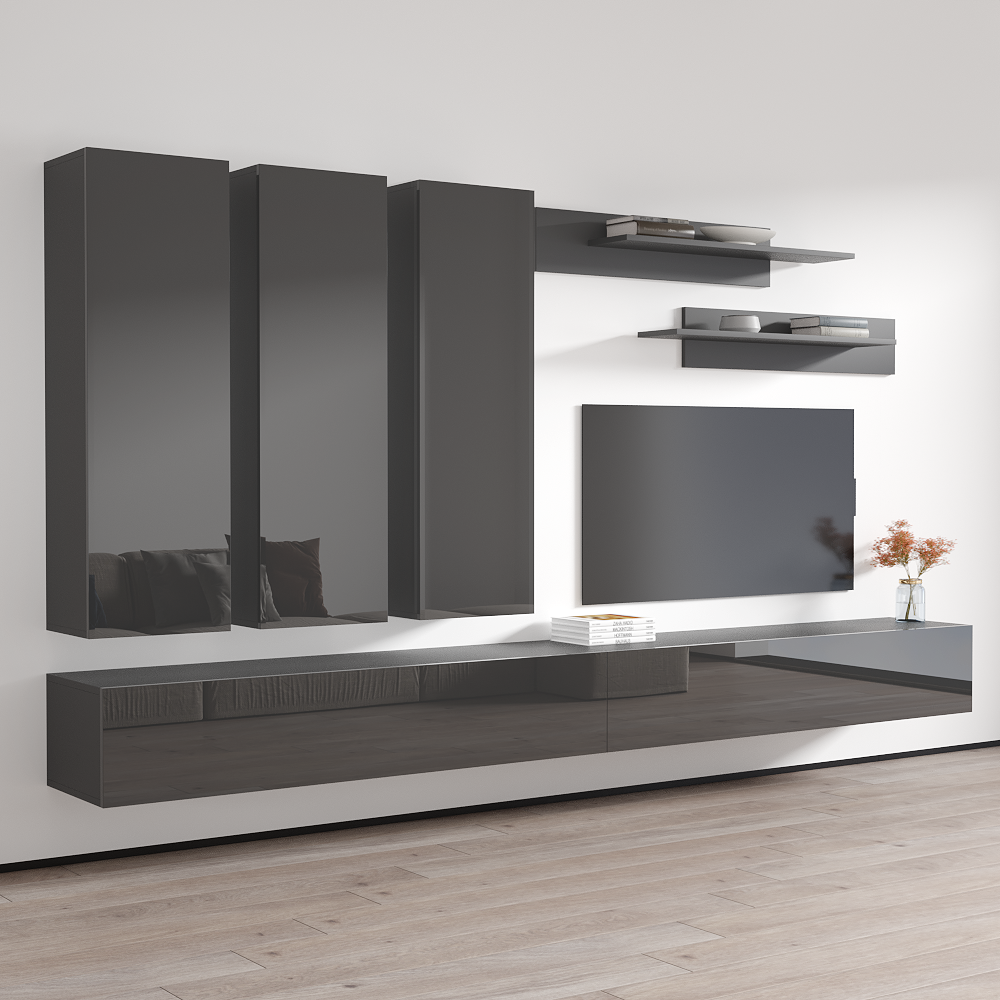 Fly E 30TV Floating Entertainment Center - Meble Furniture