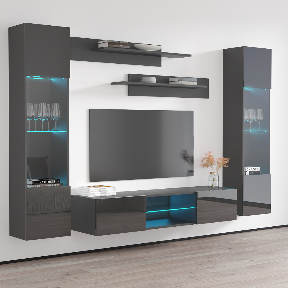 Fly A 33TV Floating Entertainment Center - Meble Furniture