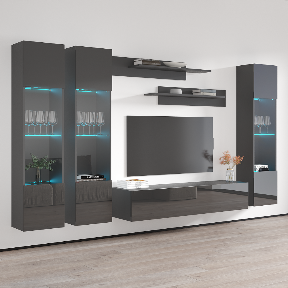 Fly C 30TV Floating Entertainment Center - Meble Furniture