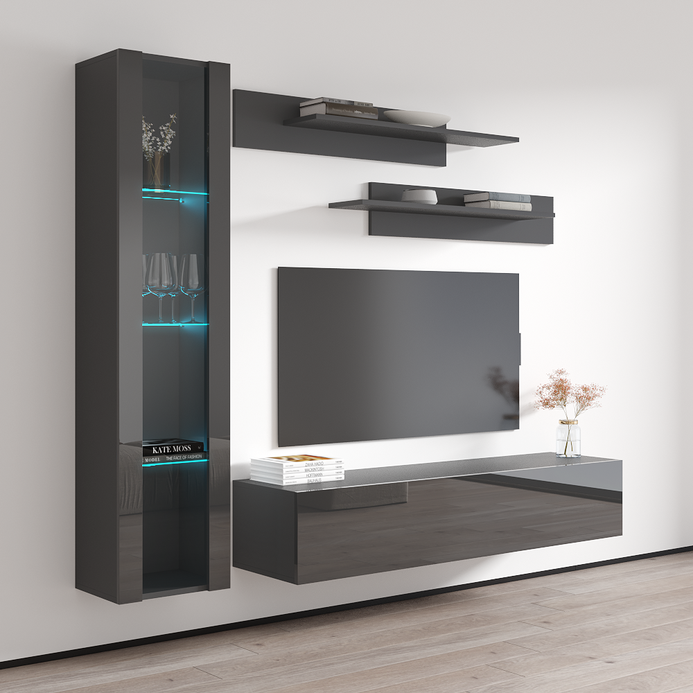 Fly G 30TV Floating Entertainment Center - Meble Furniture