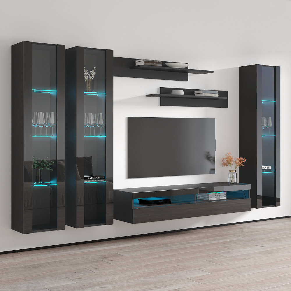 Fly C 35TV Floating Entertainment Center - Meble Furniture