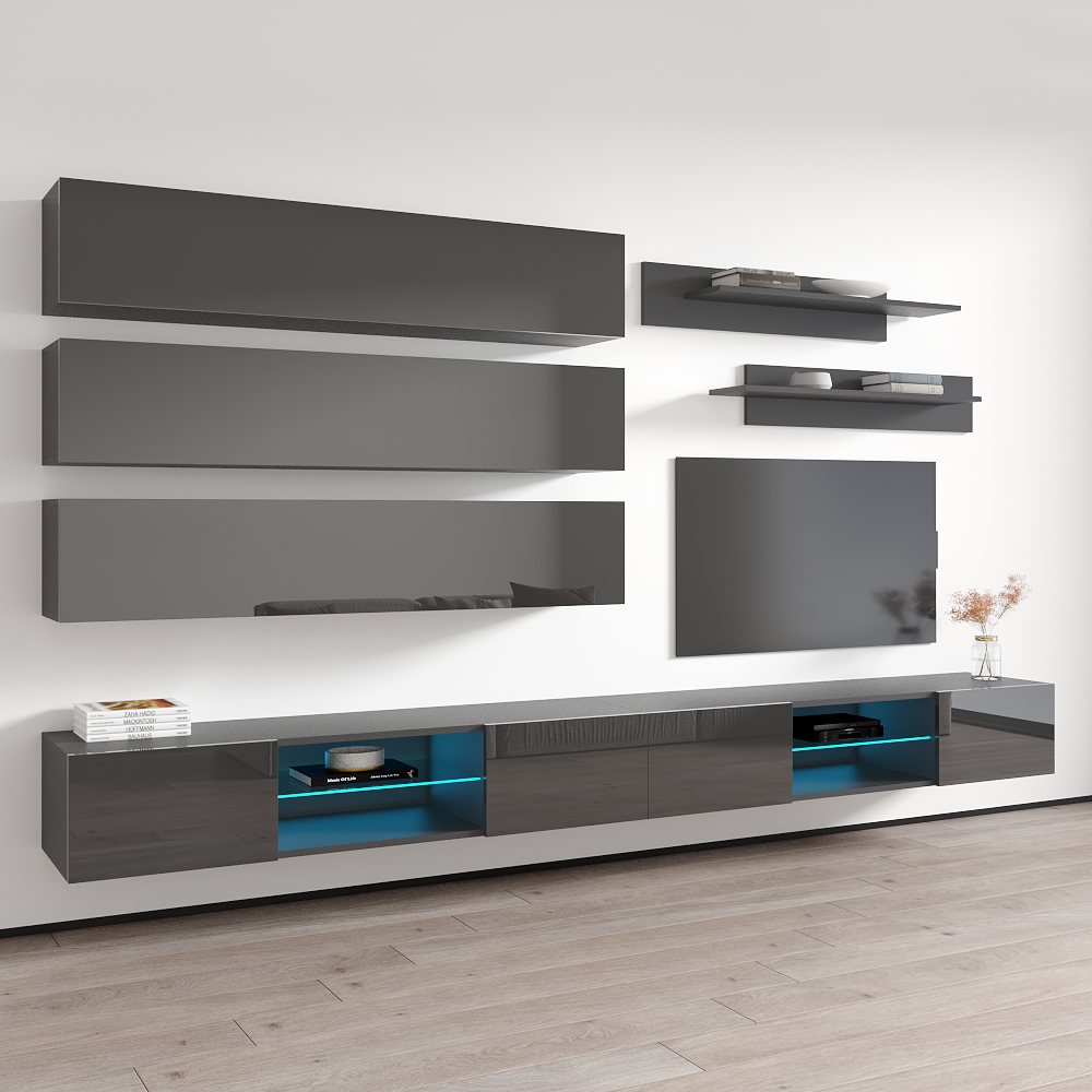Fly J 33TV Floating Entertainment Center - Meble Furniture