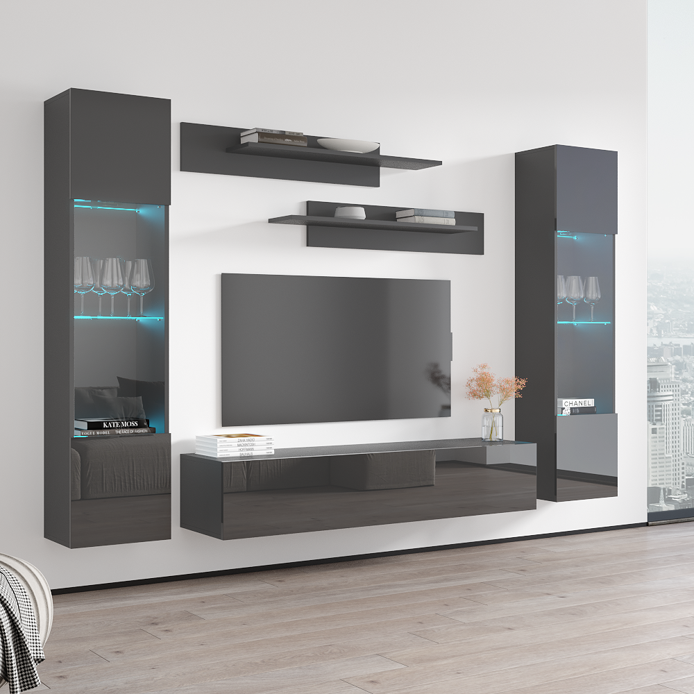 Fly A 30TV Floating Entertainment Center - Meble Furniture