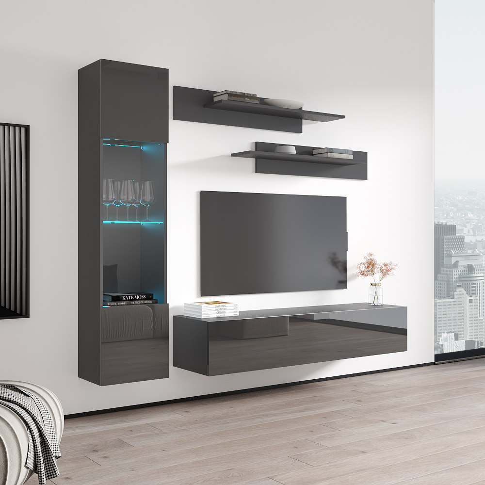 Fly G 30TV Floating Entertainment Center - Meble Furniture