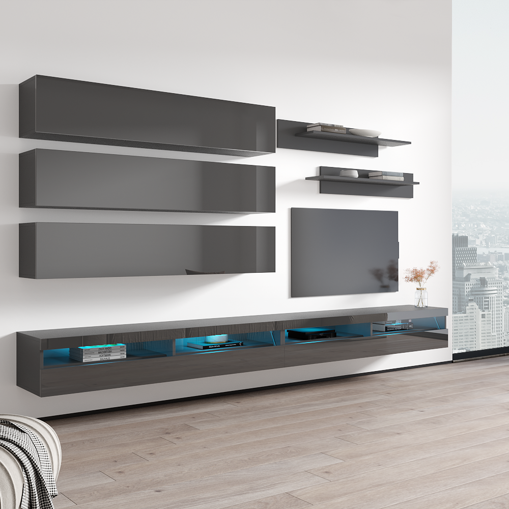 Fly J 35TV Floating Entertainment Center - Meble Furniture